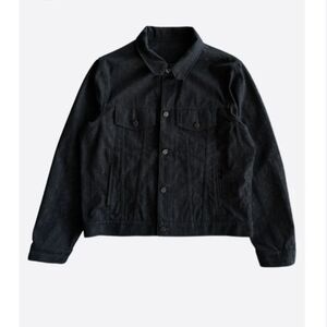 Men's LOUIS VUITTON Black Denim monogram Jacket Size EUR 48, US M